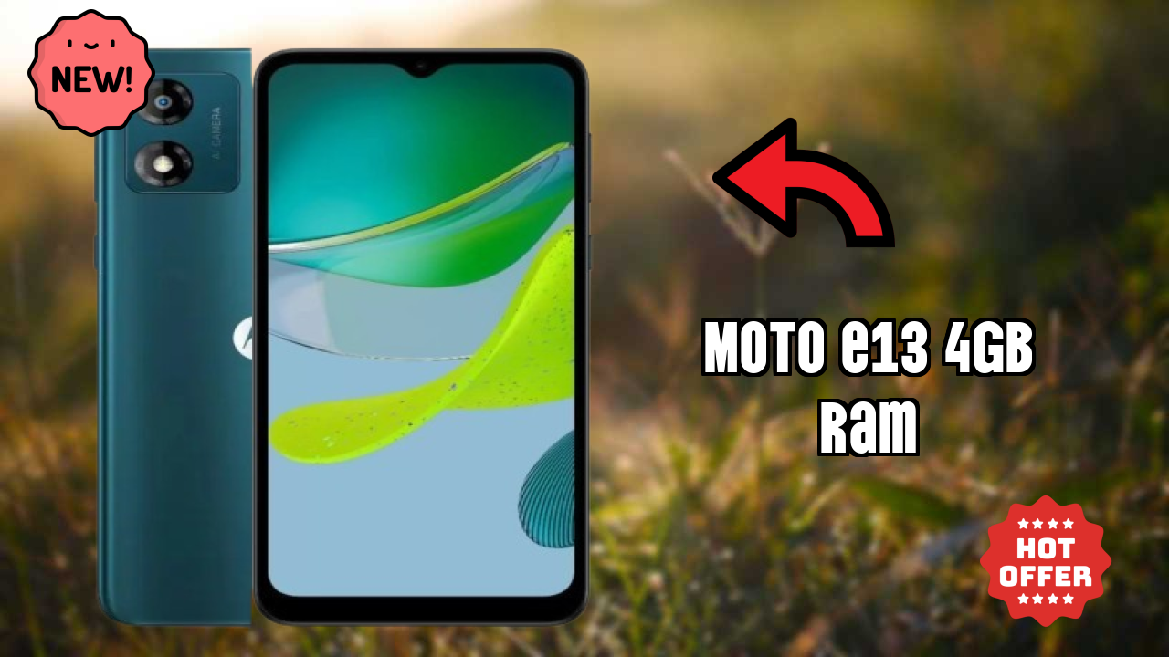 Moto E13 4GB RAM डिस्प्ले  डिस्कसन: IPS LCD क्वॉलिटी