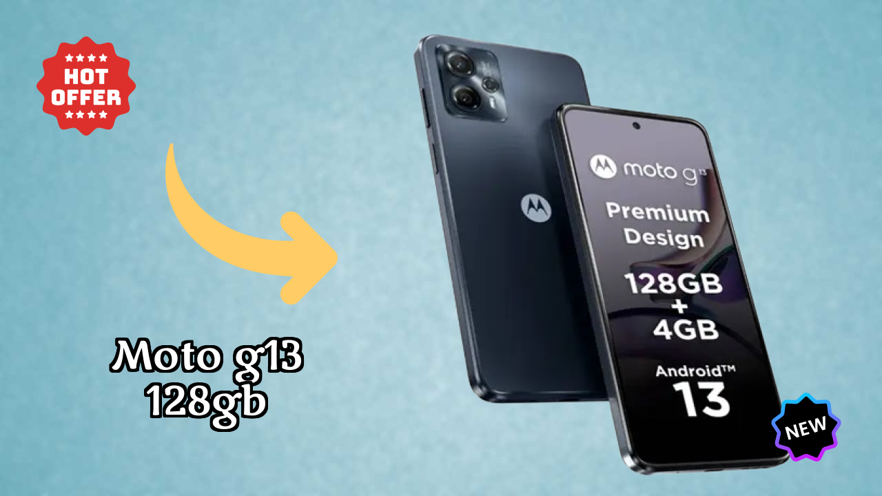 ₹8,999 पर Moto G13 128GB - क्या आपको इसे खरीदना चाहिए?