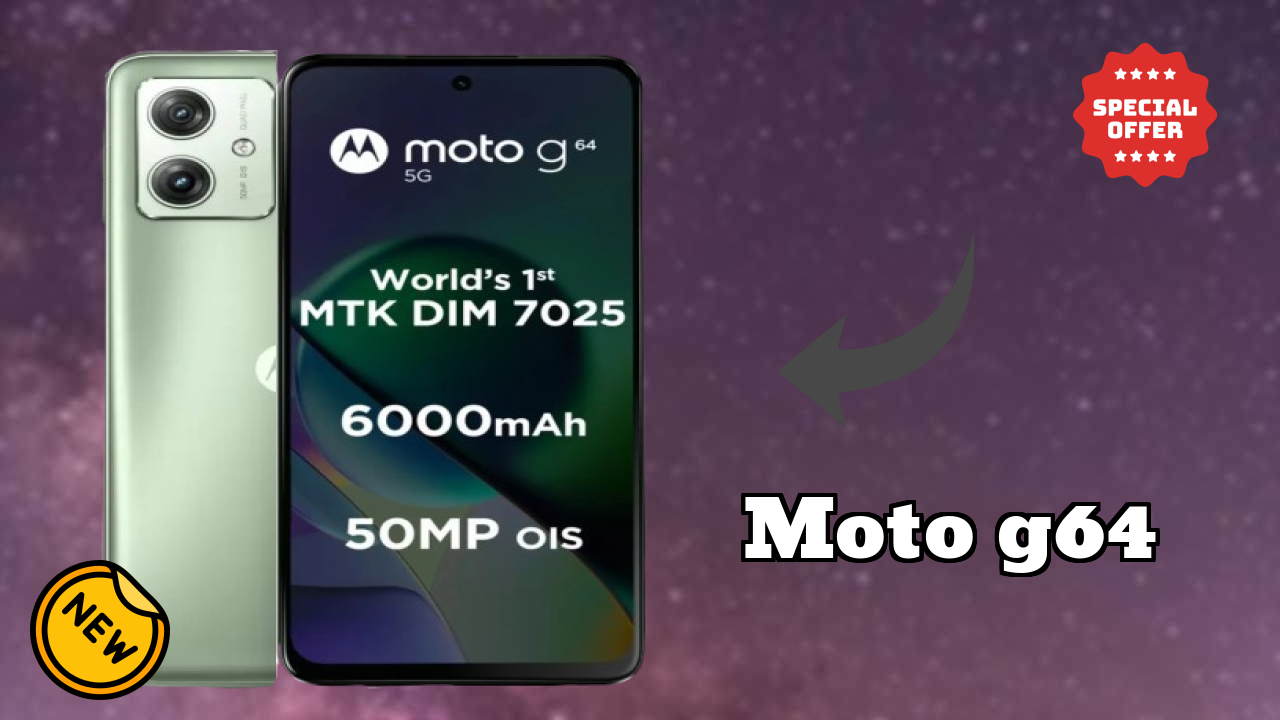Moto G64 गेमिंग बेंचमार्क 8 GB RAM शो के साथ
