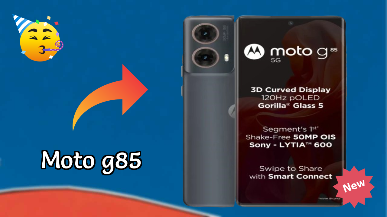 Moto G85 क़ीमत गिरावट: अब सिर्फ ₹16,371 उपलब्ध
