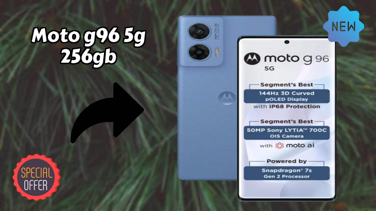 Moto G96 5G 256GB डिस्प्ले साइज़: 6.67 Inches (16.94 Cm) स्क्रीन क्वॉलिटी