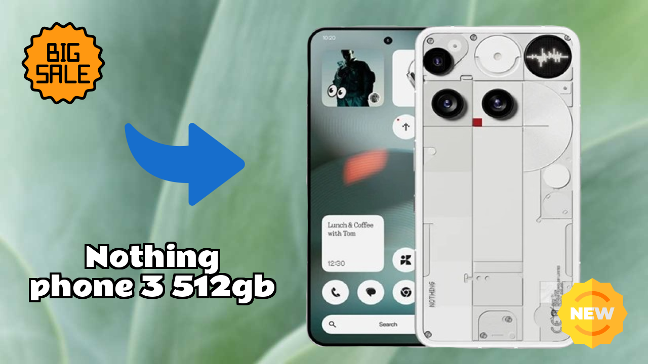 Nothing Phone 3 512GB डिस्प्ले साइज़: 6.67 Inches (16.94 Cm) स्क्रीन रिव्यु