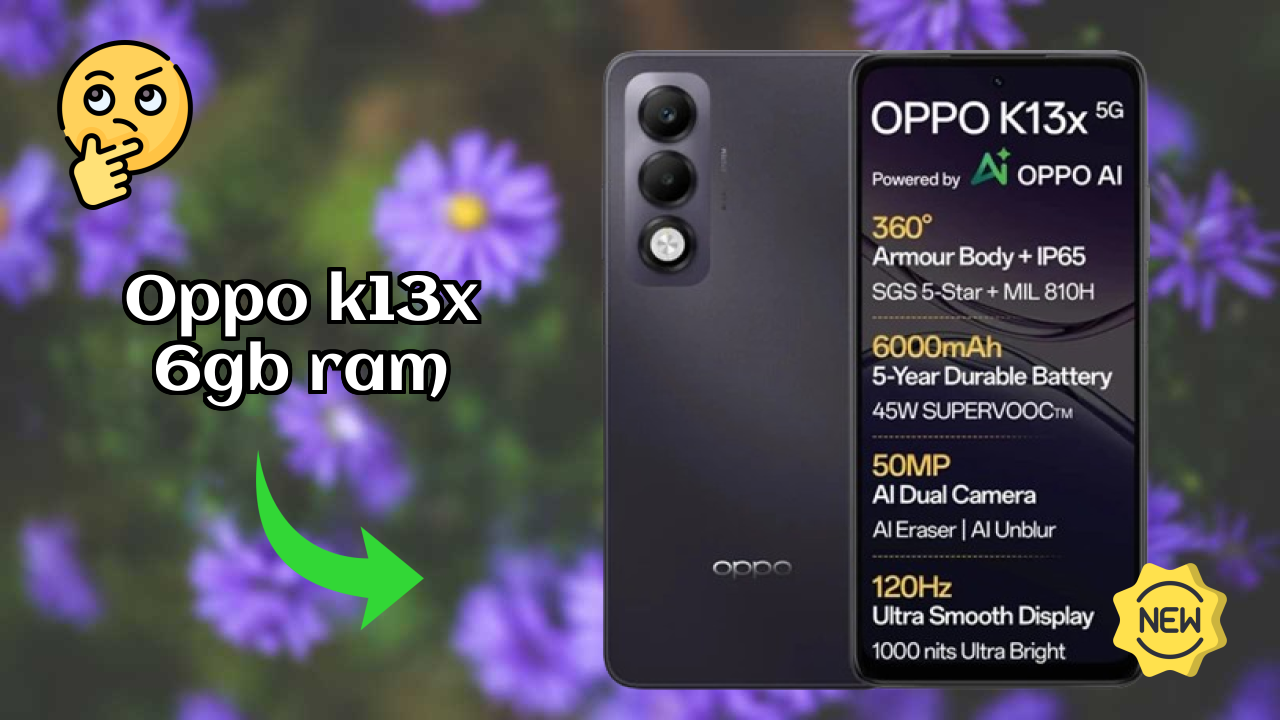 OPPO K13x 6GB RAM डिस्प्ले क्वॉलिटी: LCD समझाया गया