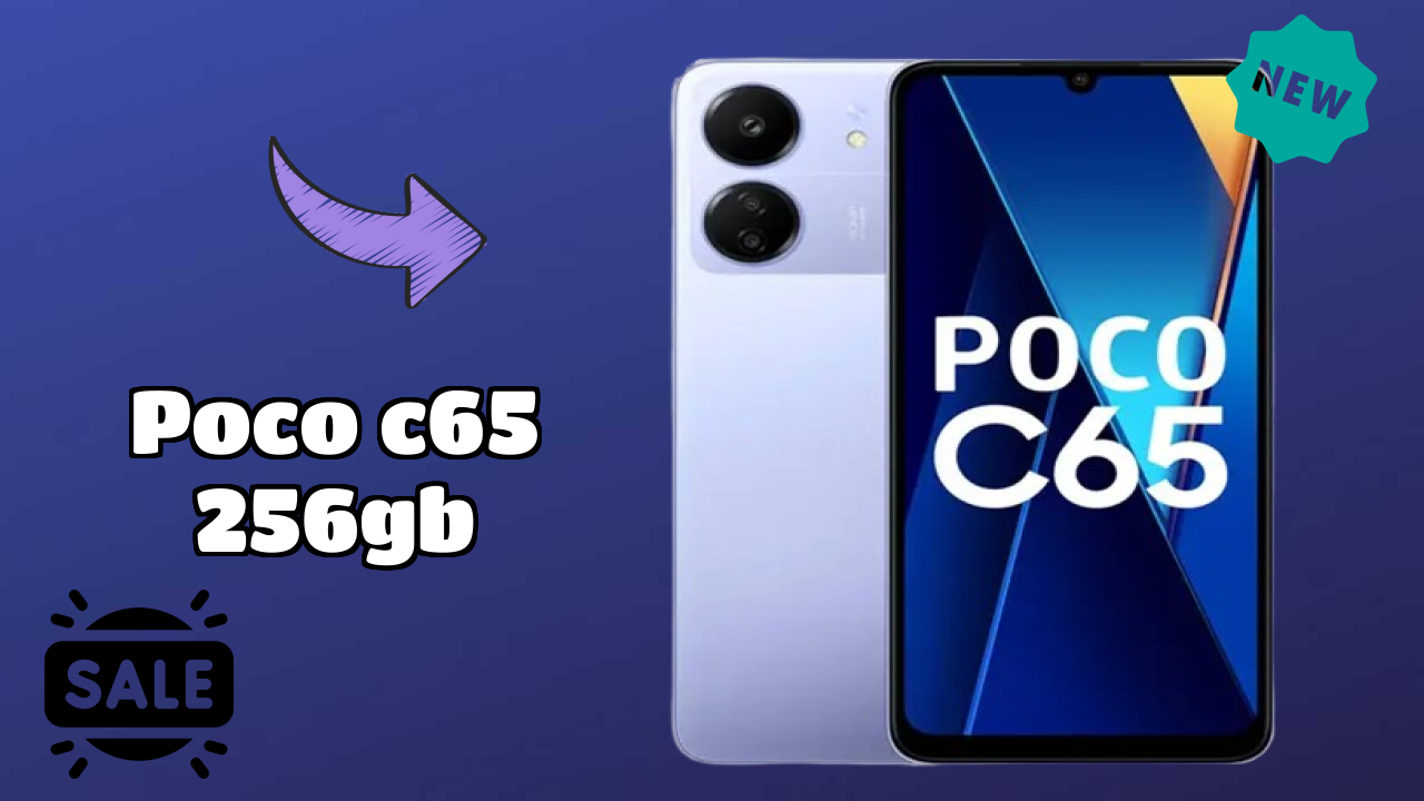 Poco फैंस अलर्ट: POCO C65 256GB कीमत में भारी गिरावट ₹10,999 