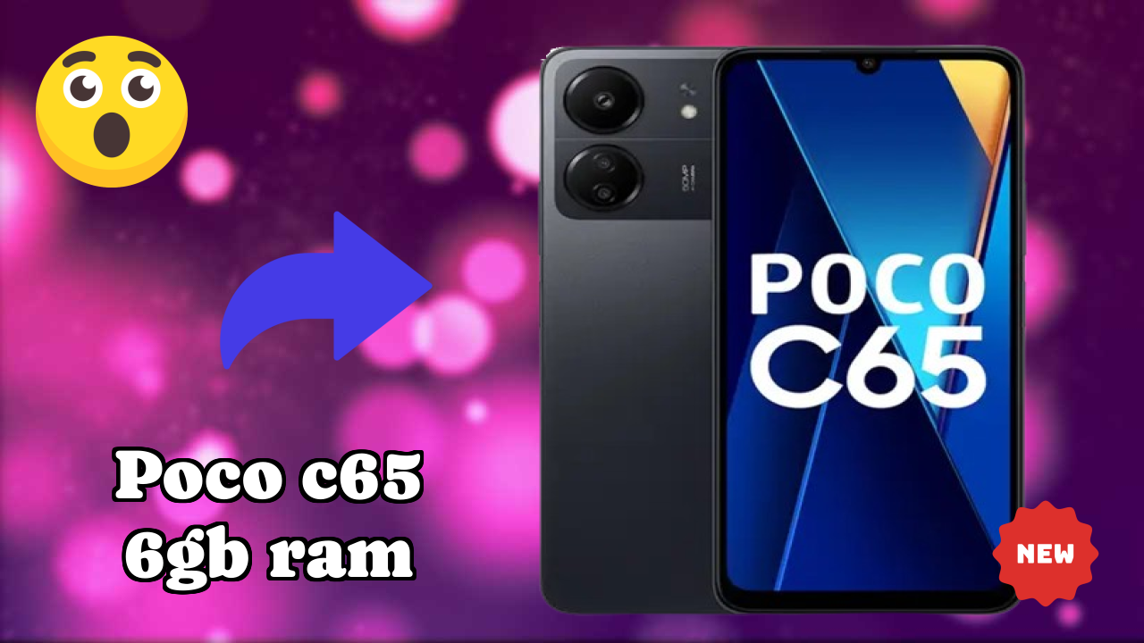 बेस्टबजट फोन अलर्ट: POCO C65 6GB RAM अब सिर्फ ₹9,499 में