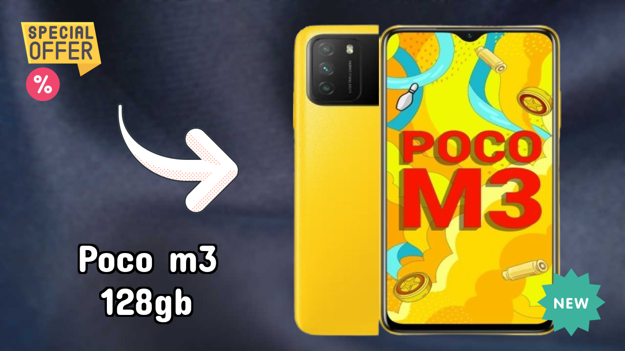 POCO M3 128GB डिस्प्ले रिव्यु: 6.53 Inches (16.59 Cm) स्क्रीन साइज़
