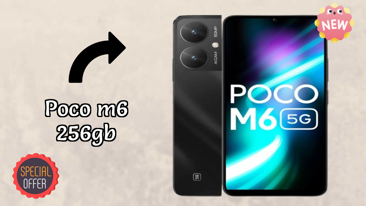 POCO M6 256GB डिस्प्ले रिव्यु: IPS LCD स्क्रीन