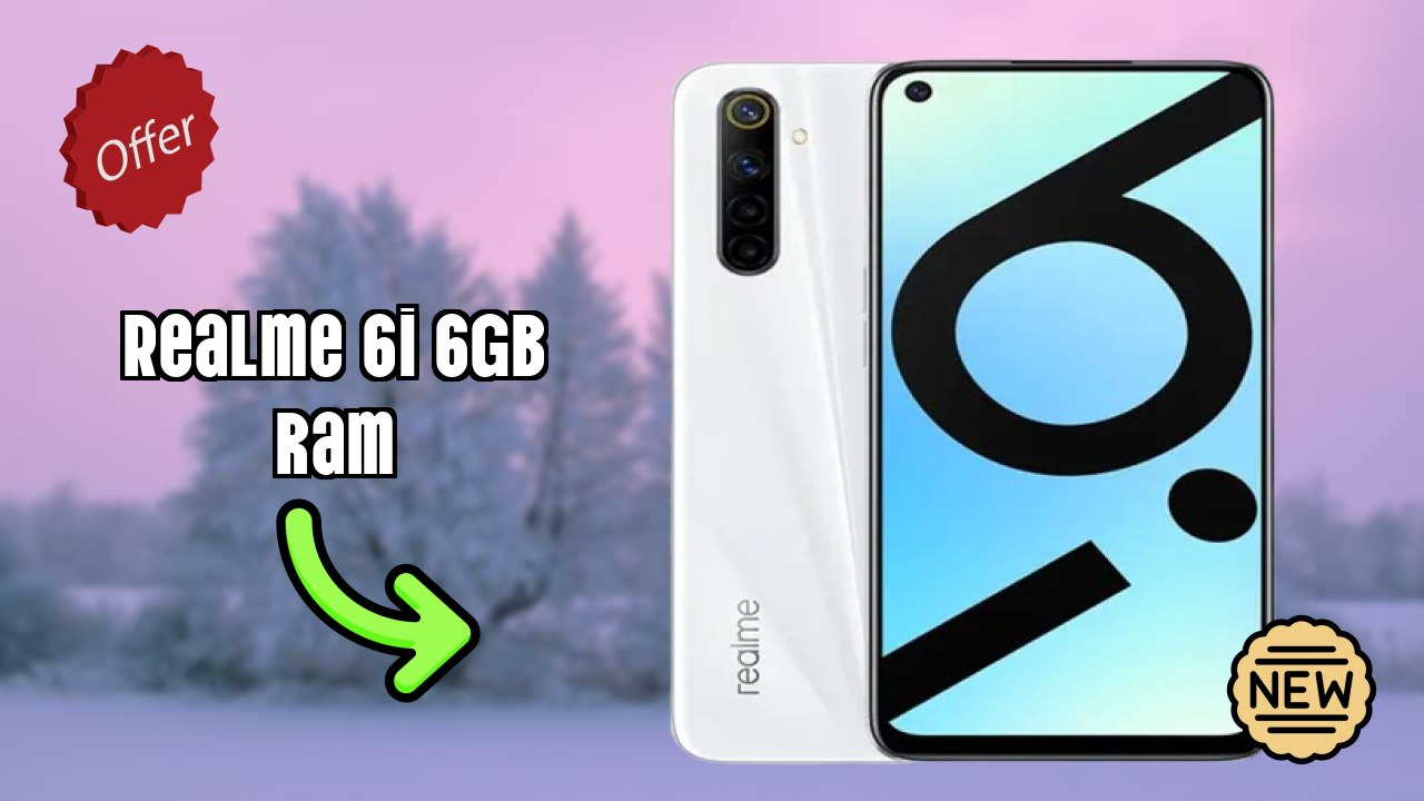 Realme 6i 6GB RAM गेमिंग शो MediaTek Helio G90T प्रोसेसर के साथ