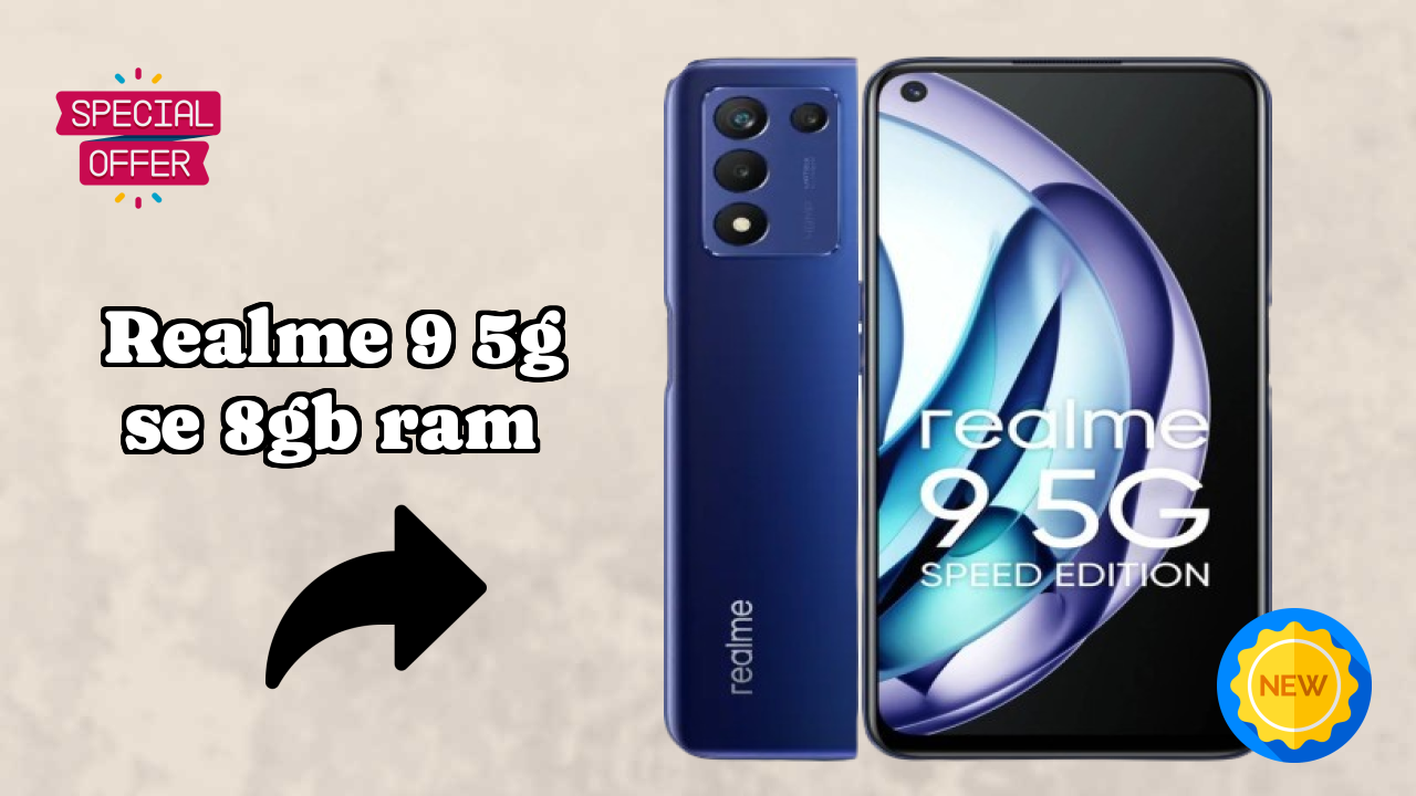 Realme 9 5G SE 8GB RAM शो: 8 GB RAM गेमिंग टेस्ट किया गया
