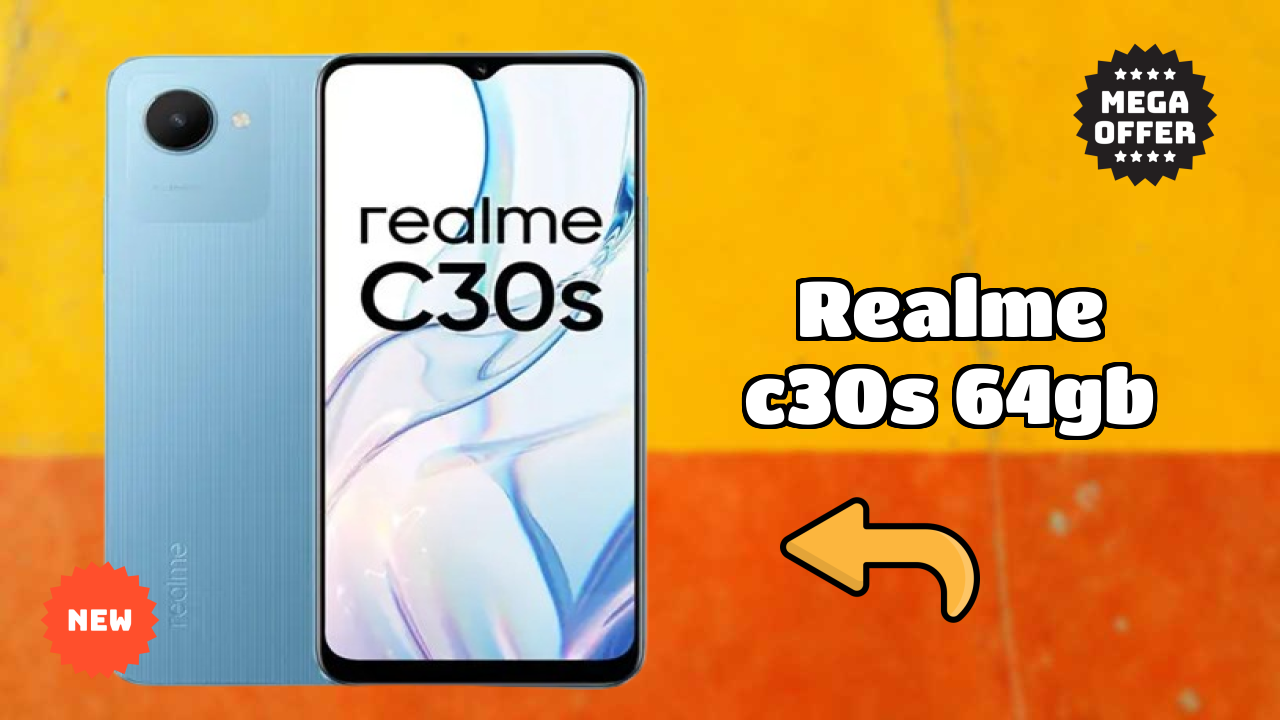 Realme C30s 64GB 2026: कैमरा 8 MP Rear Camera और लंबी लाइफ बैटरी