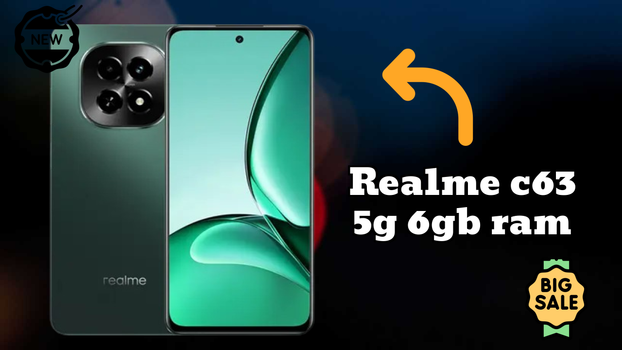 Realme C63 5G 6GB RAM शो: 6 GB RAM गेमिंग टेस्ट