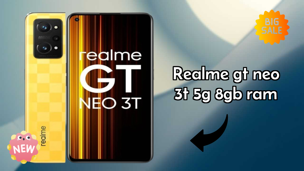 Realme GT Neo 3T 5G 8GB RAM शो: 8 GB RAM गेमिंग चेक