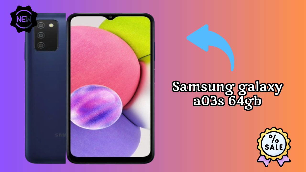  बेस्टSamsung Galaxy A03s 64GB डील - कीमत सिर्फ ₹13,990 तक गिर गई!
