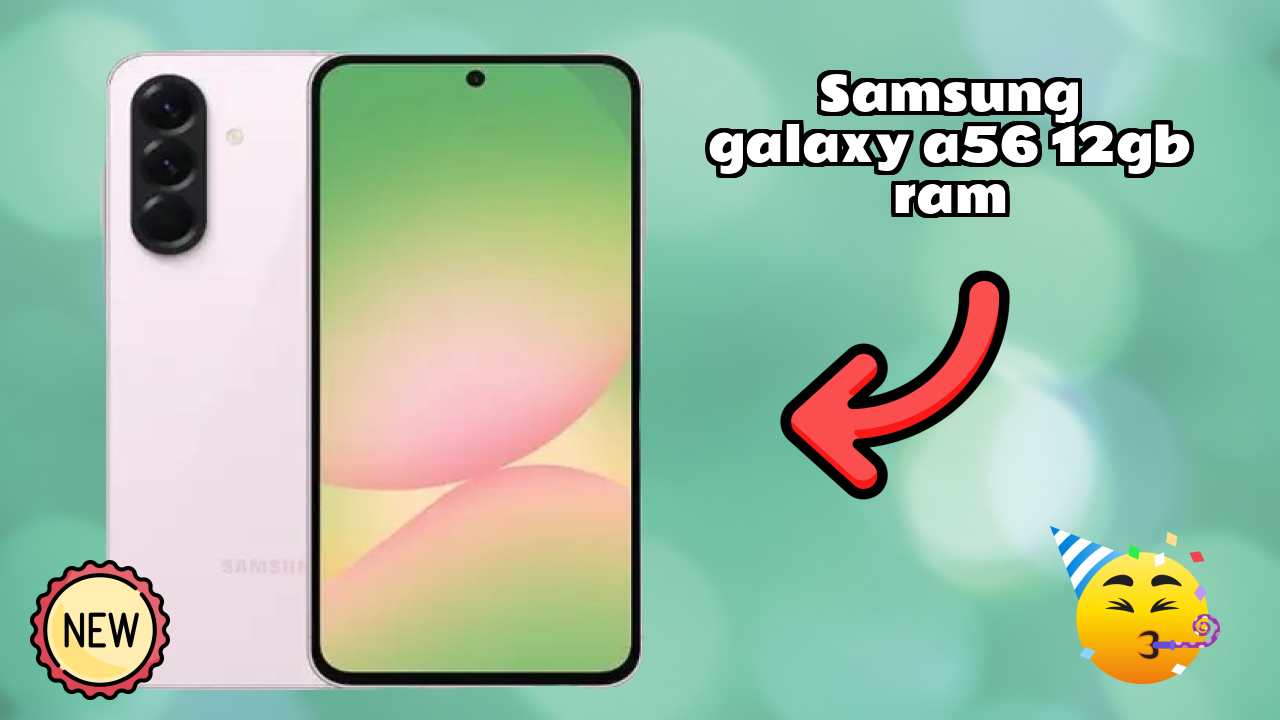 Samsung Galaxy A56 12GB RAM शो: 12 GB RAM गेमिंग टेस्ट