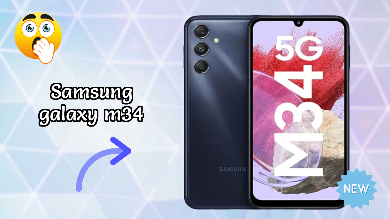 Samsung Galaxy M34 डिस्प्ले  डिस्कसन: 6.5 Inches (16.42 Cm) स्क्रीन