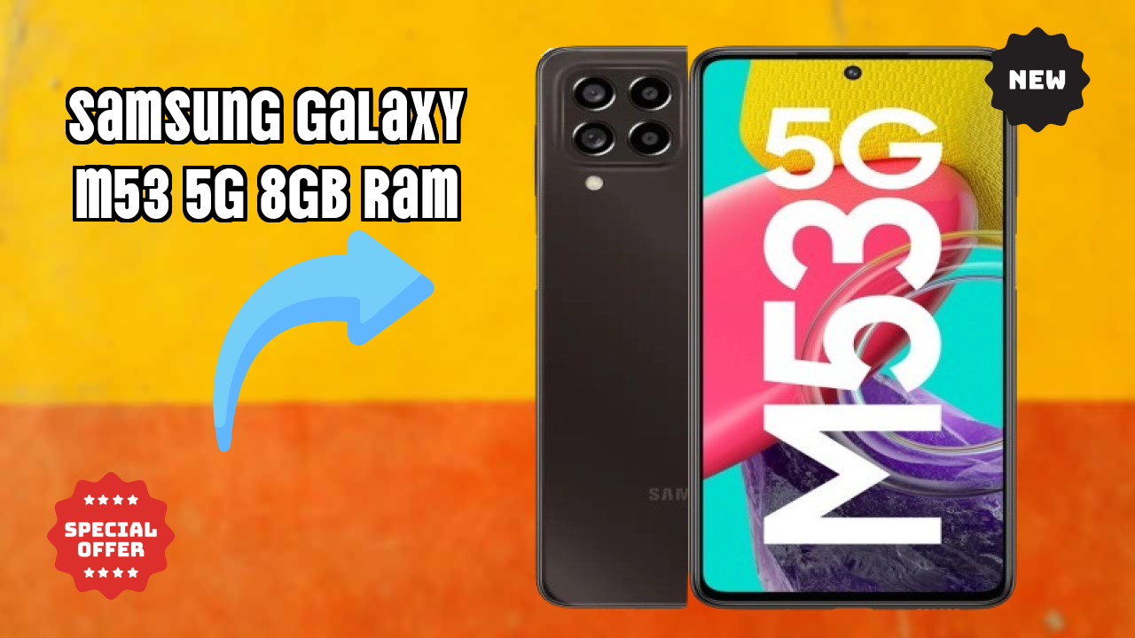 Samsung Galaxy M53 5G 8GB RAM बैटरी लाइफ: 5000 MAh चार्जिंग टाइम