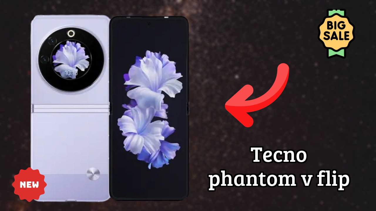 Tecno Phantom V Flip डिस्प्ले तकनीक: 6.9 Inches (17.53 Cm) स्क्रीन