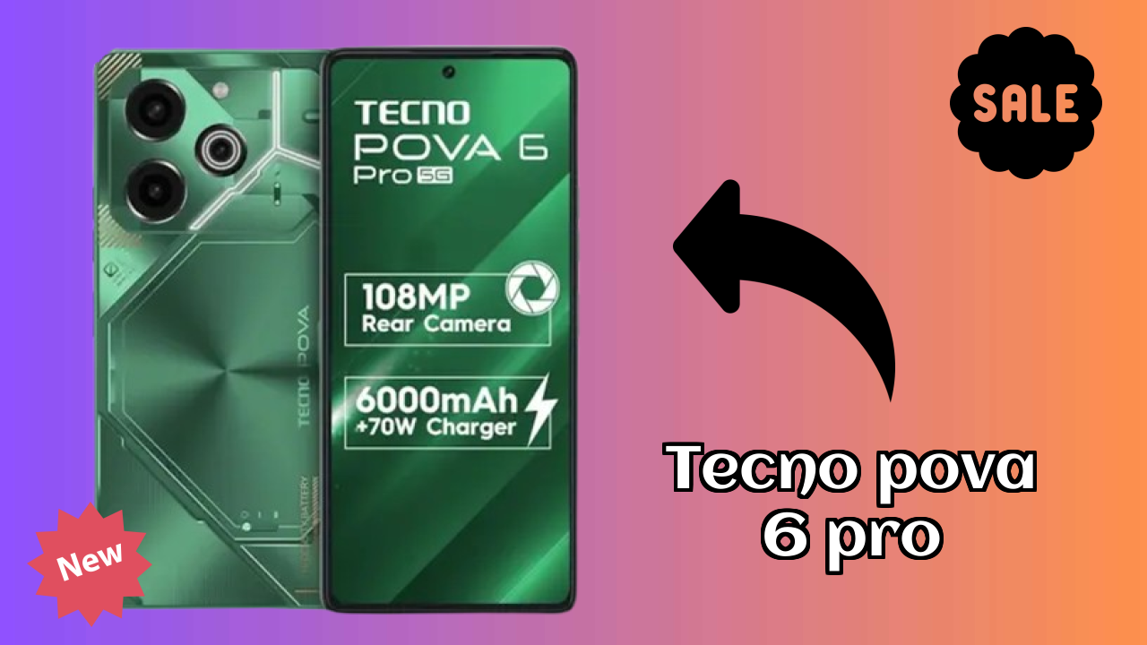 ₹19,999 पर Tecno Pova 6 Pro - बेस्ट फीचर्स लिस्टबद्ध