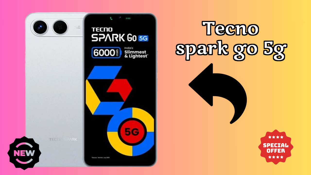  बेस्टTecno Spark Go 5G डील - कीमत सिर्फ ₹9,999 तक गिर गई!