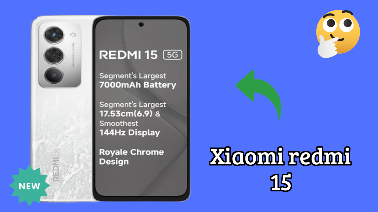 ₹14,998 पर Xiaomi Redmi 15 - वह सब कुछ जो आपको जानना चाहिए