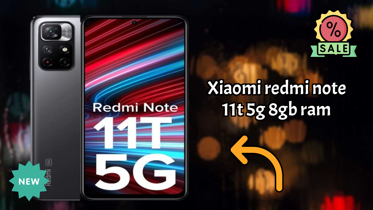 Xiaomi Redmi Note 11T 5G 8GB RAM डिस्प्ले  डिस्कसन: 6.6 Inches (16.76 Cm) स्क्रीन